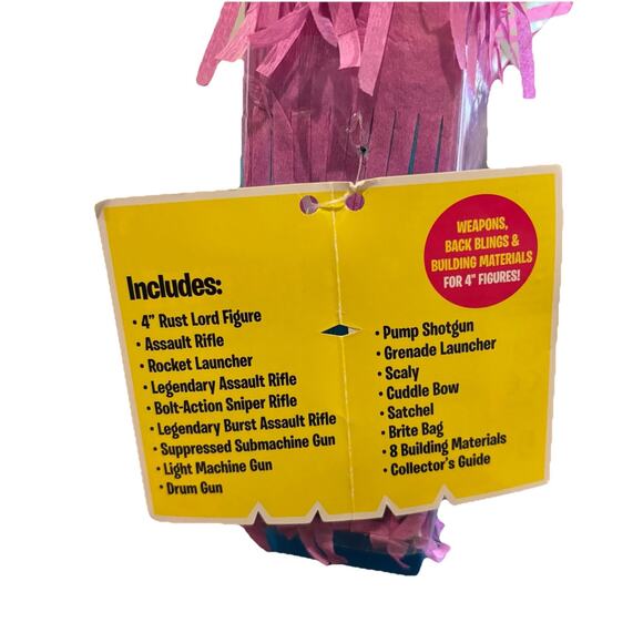 Fortnite Loot Llama Drama Purple Blue Pinata 23 Pieces Rust Lord & Legendary** - Picture 7 of 7